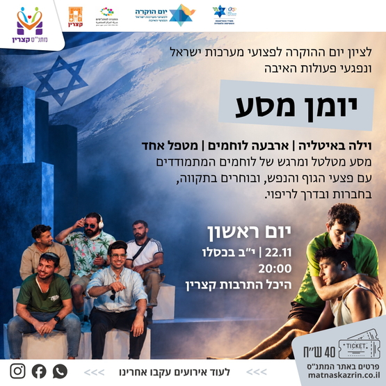 תמונת מופע: יומן מסע